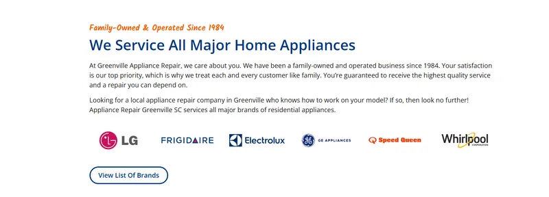 Kenmore appliance repair